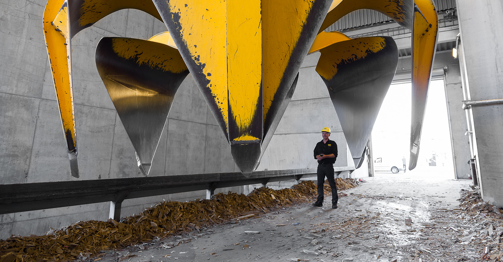 Reportagebild kraftväremverk.  Foto: PerSandberg.se